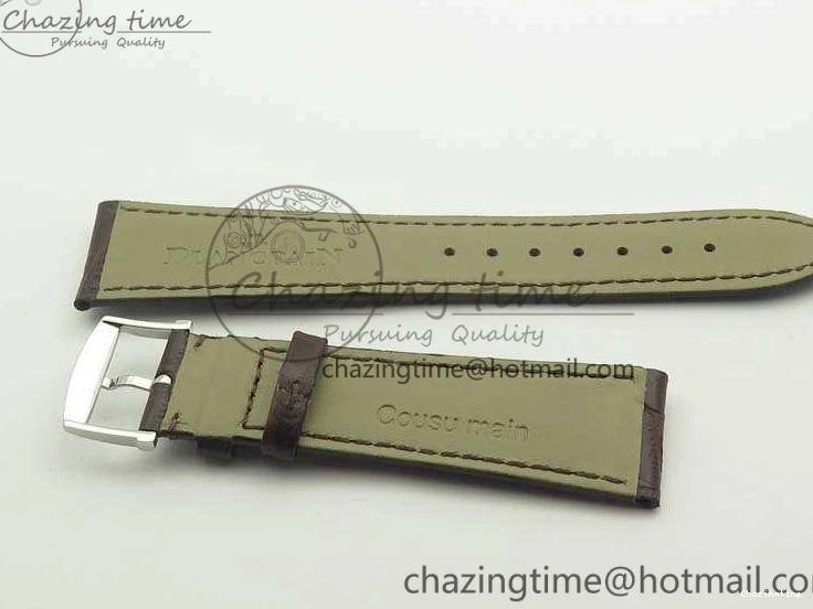 0324 SportInspired Villeret 6669 SS HG 1:1 Best Edition White Dial On Leather Strap V 8099